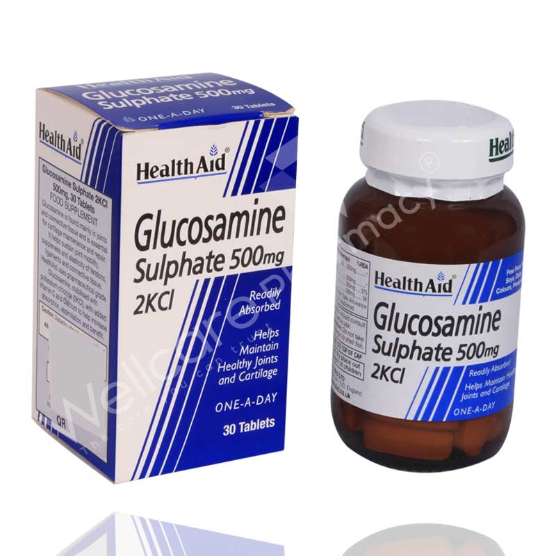 Health Aid Glucosamine Sulphate 500Mg Tablets 30'S
