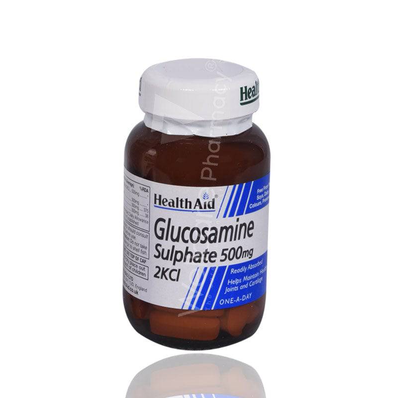 Health Aid Glucosamine Sulphate 500Mg Tablets 30'S - Wellcare Pharmacy