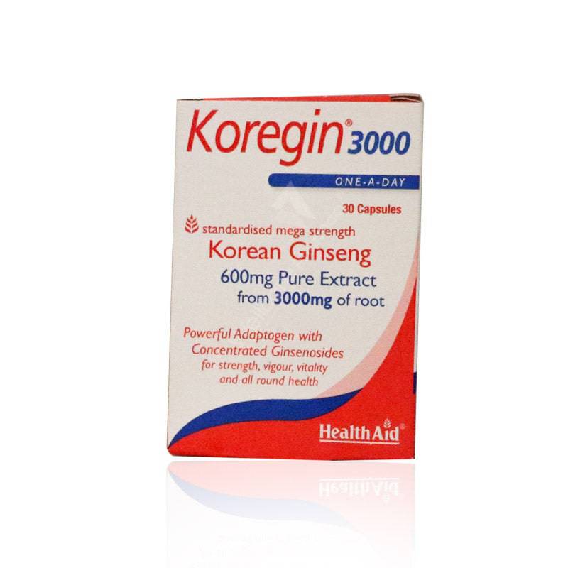Health Aid Koregin 3000 1 A Day Capsules 30'S - Wellcare Pharmacy