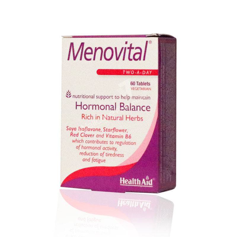 Health Aid Menovital Tablets Two A Day 60'S - Wellcare Pharmacy