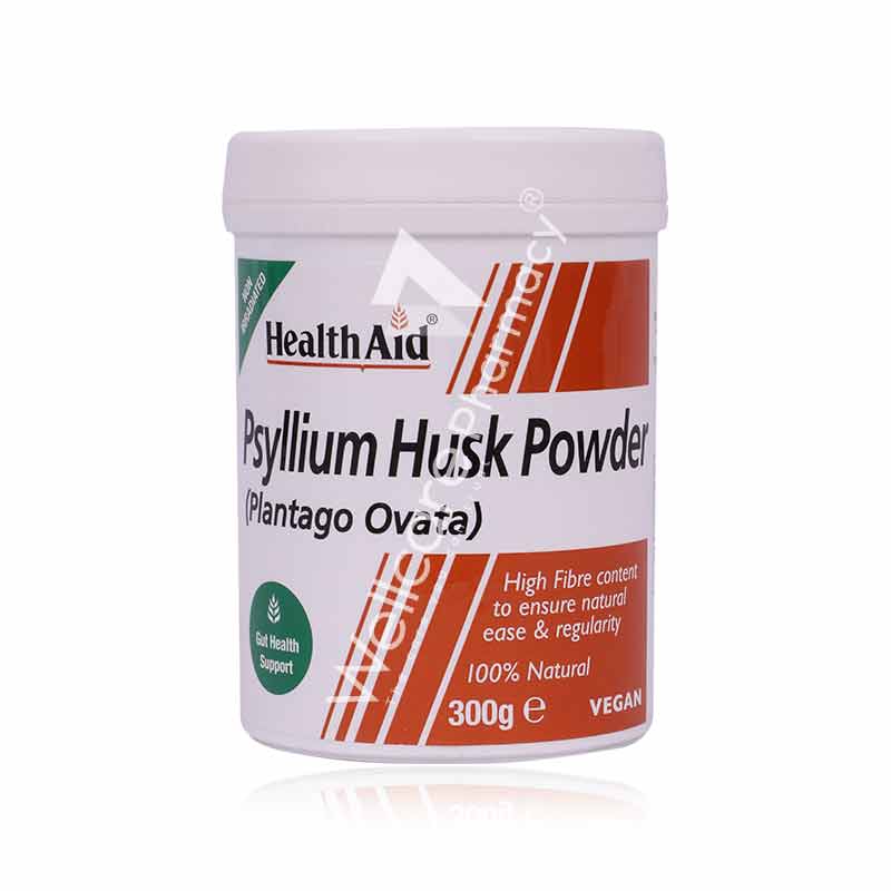 Health Aid Psyllium Husk Fiber Powder 300G