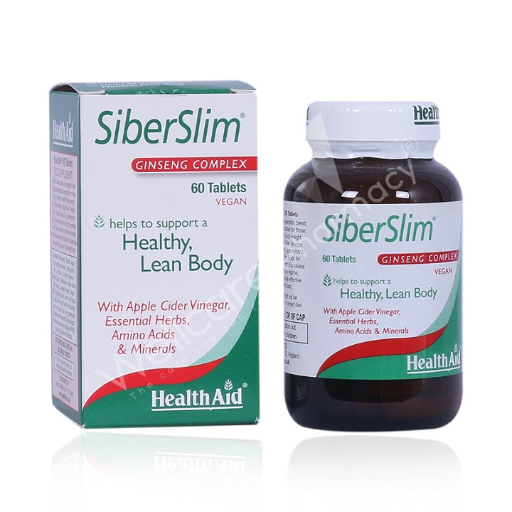 Health Aid Siberslim Ginseng Complex Tablets 60'S