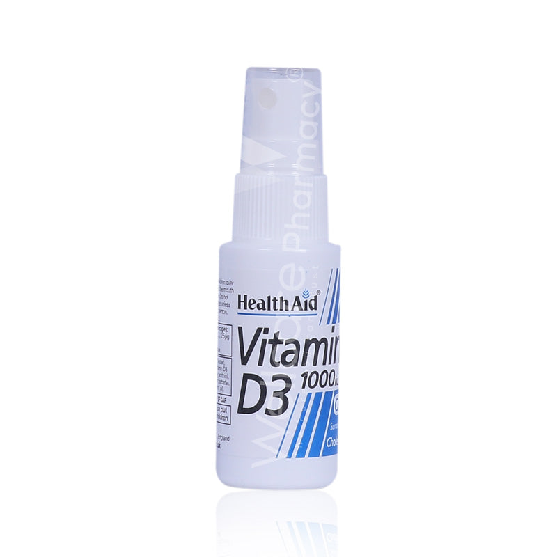 Health Aid Vitamin D3 1000 Iu Oral Spray