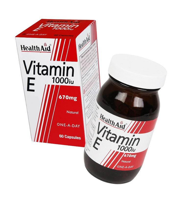 Health Aid Vitamin E 1000 Iu Capsules 30'S - Wellcare Pharmacy