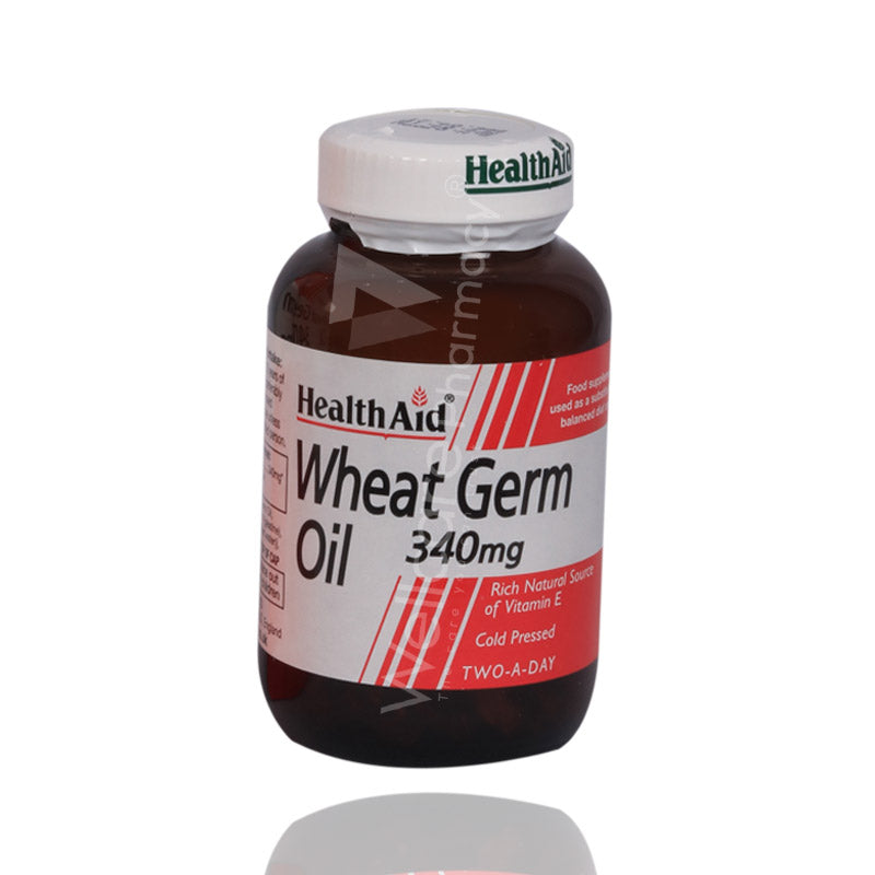 Health Aid Wheat Germ Oil Capsules 60'S
