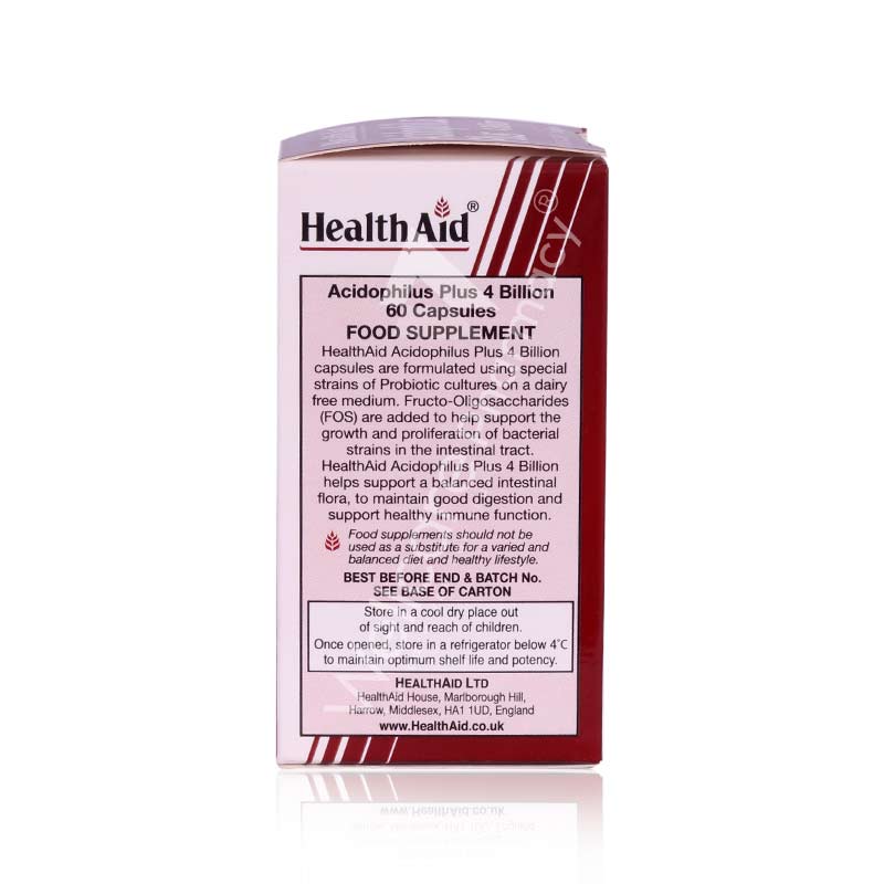 Healthaid Acidophilus Plus Capsules 60'S