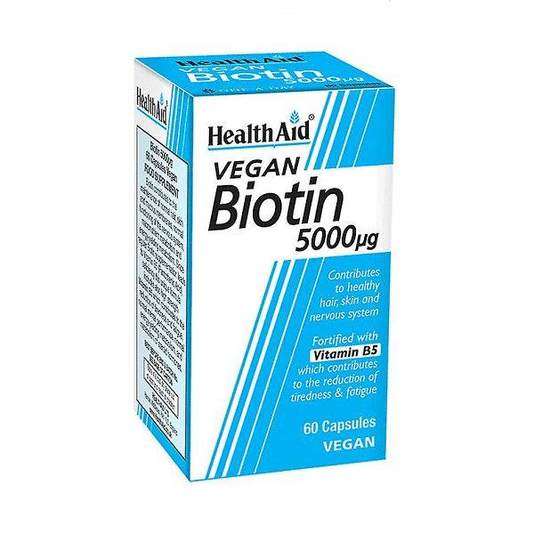 Healthaid Biotin 5000Mcg Capsules 60'S