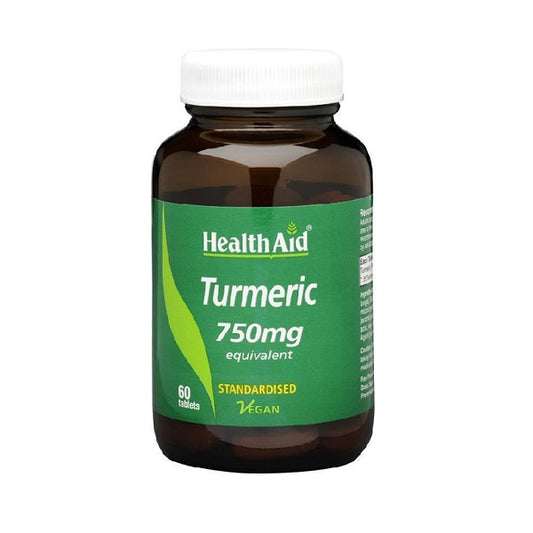 Healthaid Turmeric 750Mg Tablets 60'S