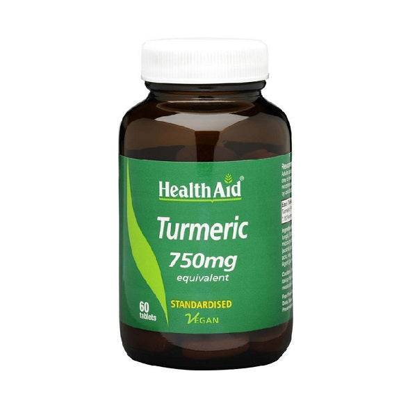 Healthaid Turmeric 750Mg Tablets 60'S