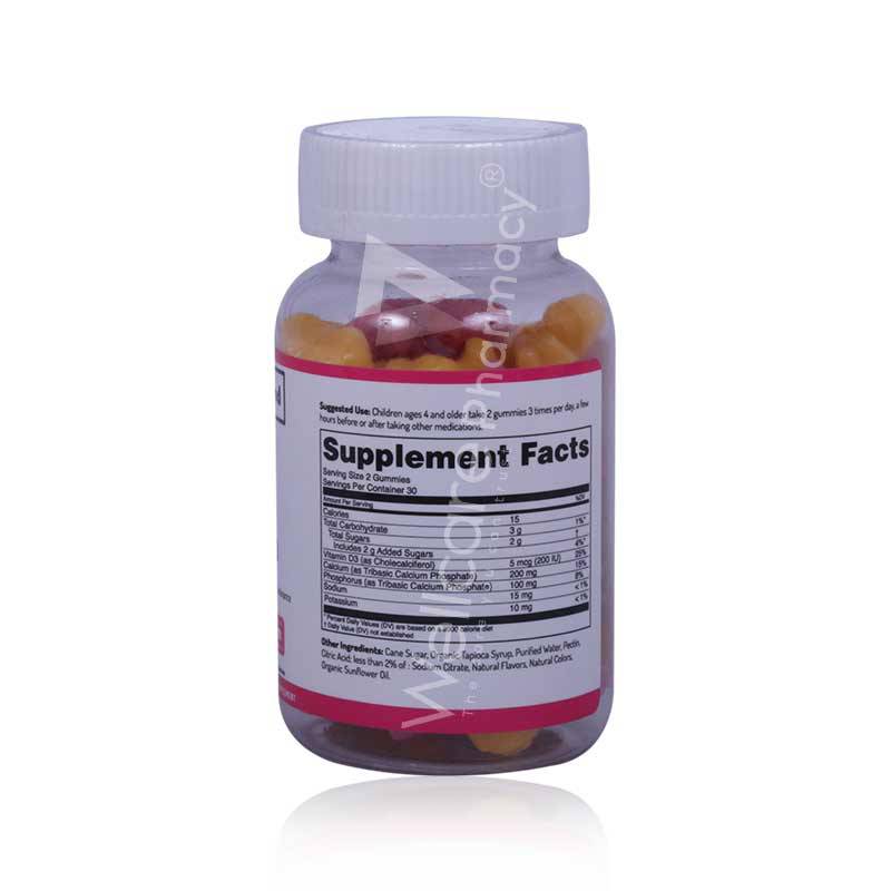 Herbaland Classic Gummies For Kids Calcium&D3 60'S