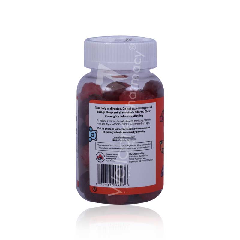 Herbaland Classic Gummies For Kids Vitamin C 60'S