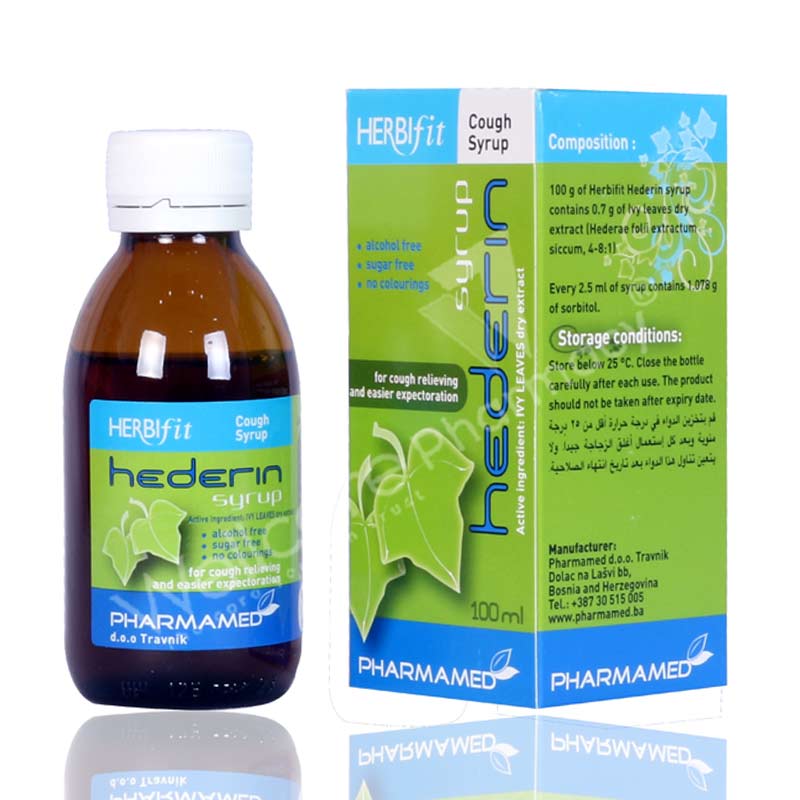 Herbifit Hederin Cough Syrup 100Ml