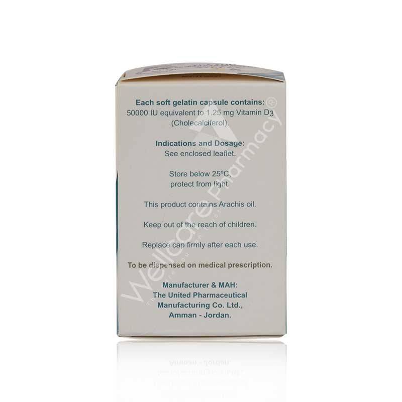 Hi Dee Vitamin D3-50000Iu Capsule 20'S