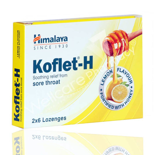 Himalaya Koflet H Lemon Throat Lozenges 12'S