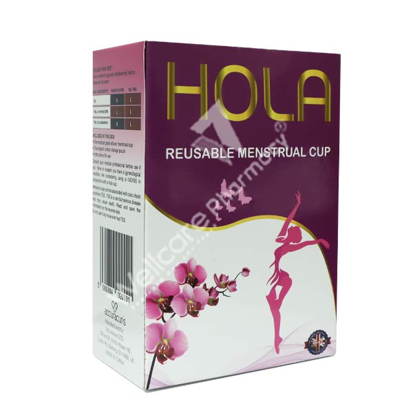 Hola Reusable Menstrual Cup Large