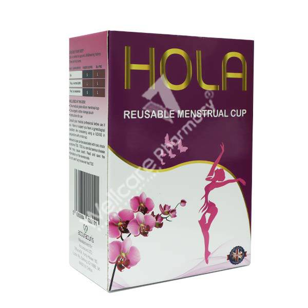 Hola Reusable Menstrual Cup Large