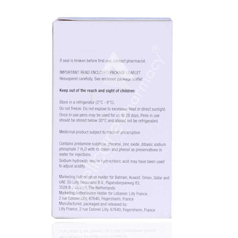 Humalog Mix50 Kwikpen 100U/Mlx 5'S