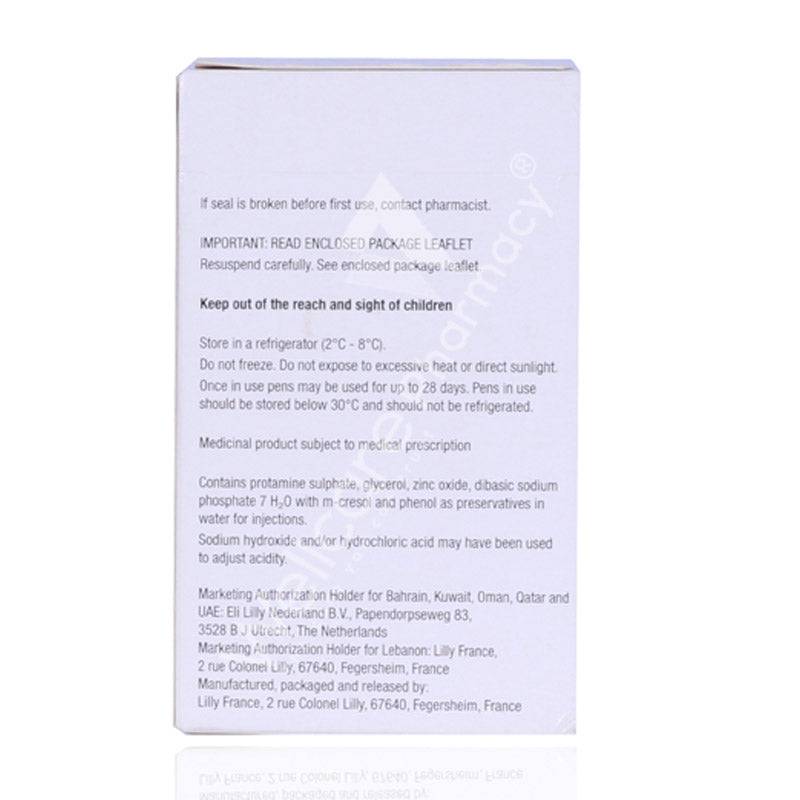 Humalog Mix50 Kwikpen 100U/Mlx 5'S - Wellcare Pharmacy