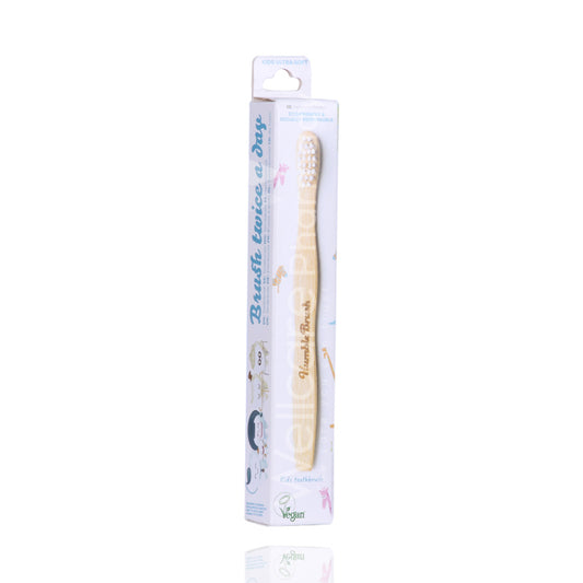Humble Brush Kids Toothbrush White Ultra Soft