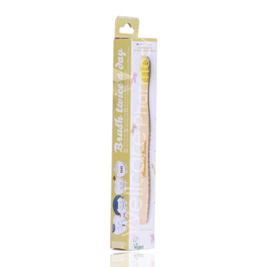 Humble Brush Kids Toothbrush Yellow Ultra Soft