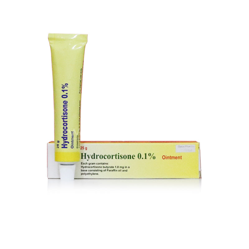 Hydrocortisone 0.1% Ointment 25g