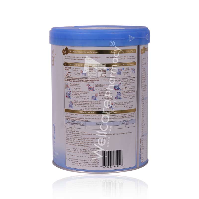 Illuma Stage 3 Growing Up Milk 400Gm - Wellcare Pharmacy