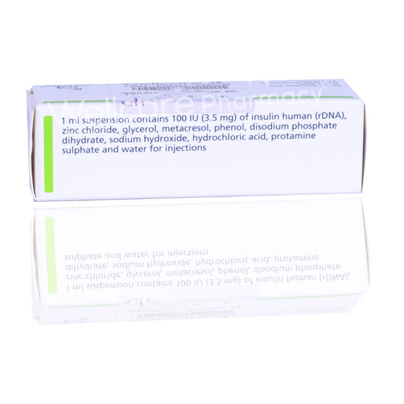 Insulatard Hm 100Iu/Ml Amp 10Ml 1'S