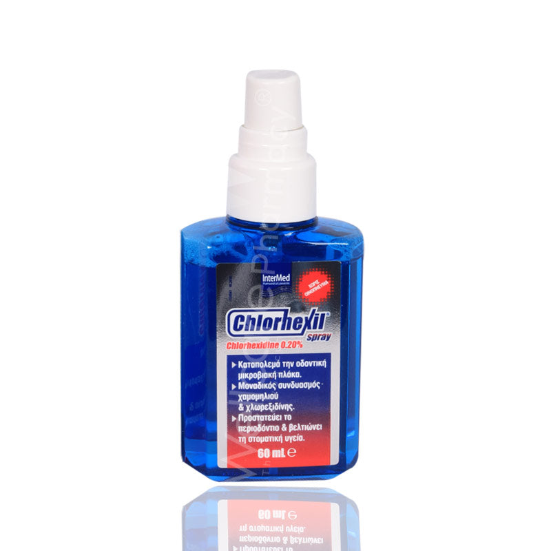 Intermed Chlorhexil 0.20% Mouth Spray 60Ml