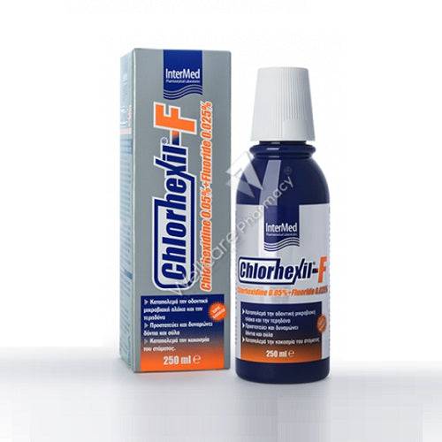 Intermed Chlorhexil-F Mouthwash 250Ml