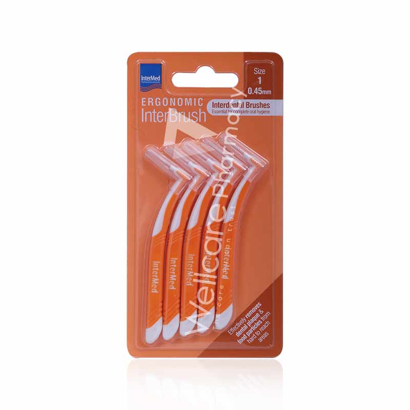Intermed Ergonomic Interdental Brush 0.45Mm 1 X 5'S