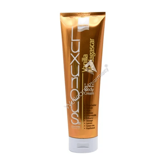 Intermed Luxurious Moisturizing Body Cream Vanilla Madagascar 300Ml