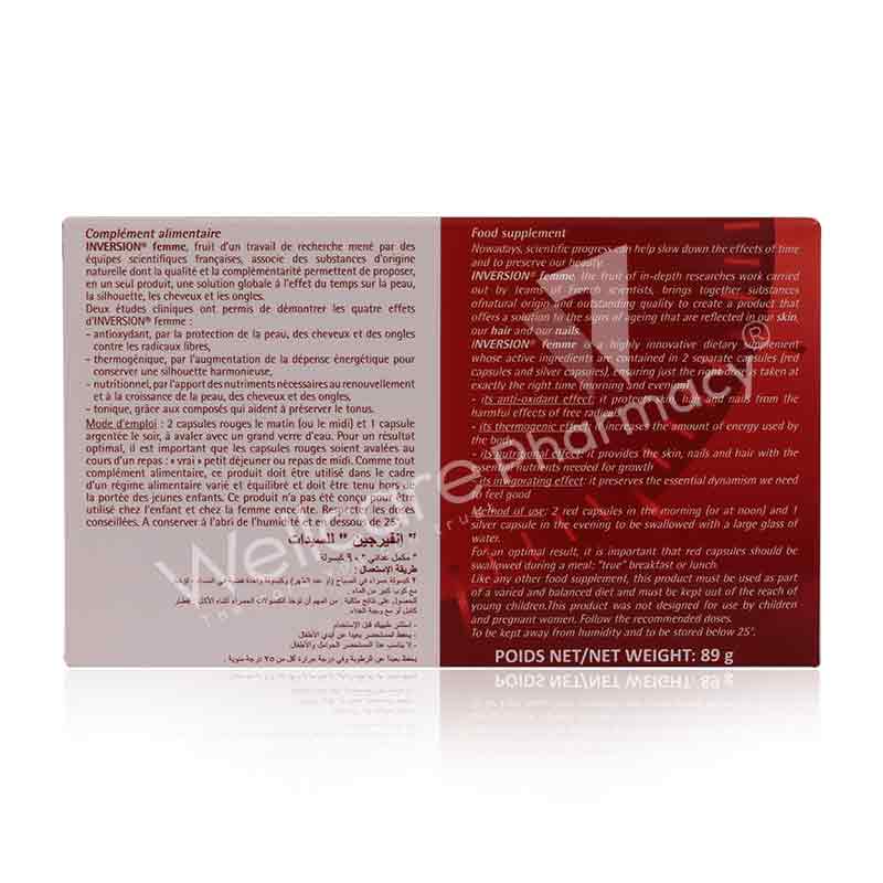 Inversion Femme Capsules 90'S - Wellcare Pharmacy
