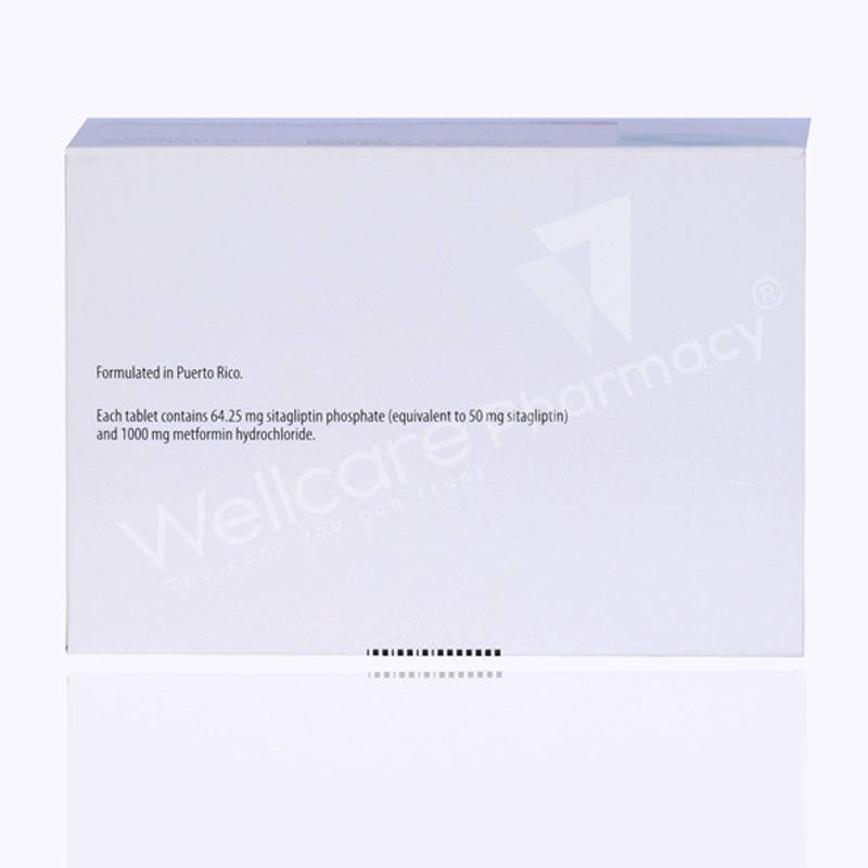 Janumet 50/1000Mg Tablets 56'S - Wellcare Pharmacy