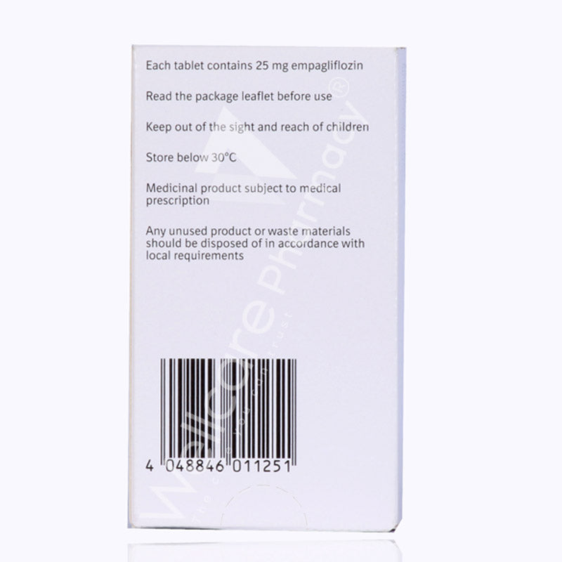 Jardiance 25Mg Tablets 30'S