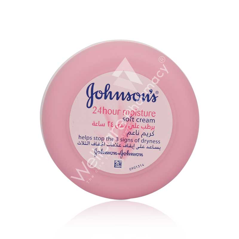 J&J 24H Mois Soft Cream 200Ml