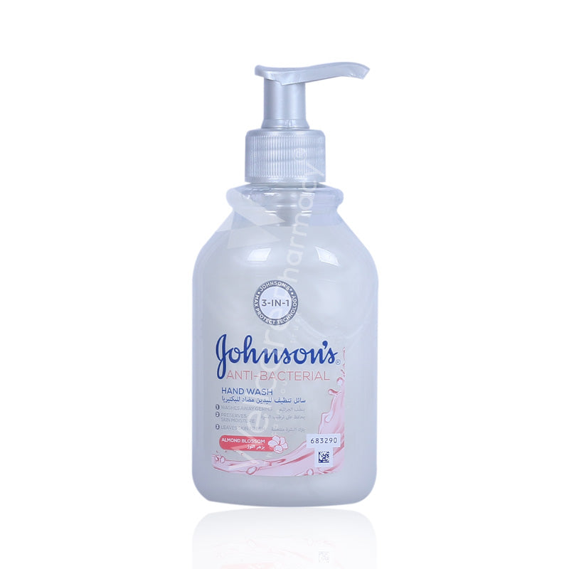 Johnsons Anti Bacterial Hand Wash -Almond 300Ml
