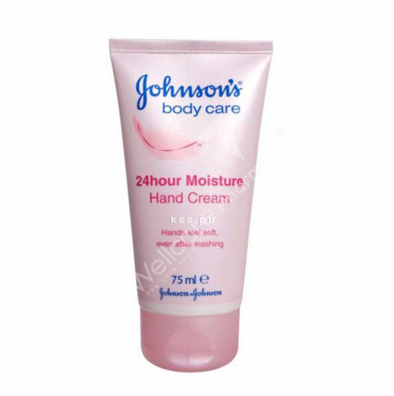Johnson's 24Hr Moisturizing Hand Cream 75Ml - Wellcare Pharmacy