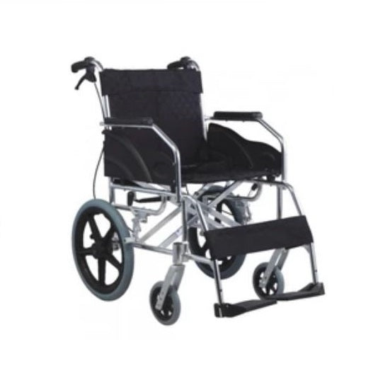 Wcp Ky(Ssc)867Lbj-46 Aluminium Wheel Chair-Black (Light Weight)