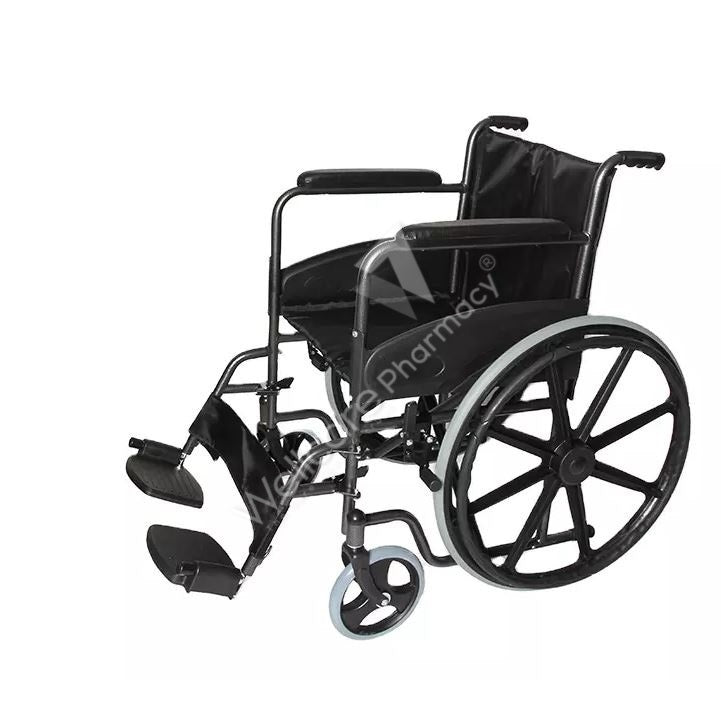 Kiayang Ky972b-46cm Powder Coated Steel Wheel Chair 22kg - Wellcare Pharmacy