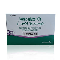 Kombiglyze Xr 5Mg/500Mg Tablets 28'S