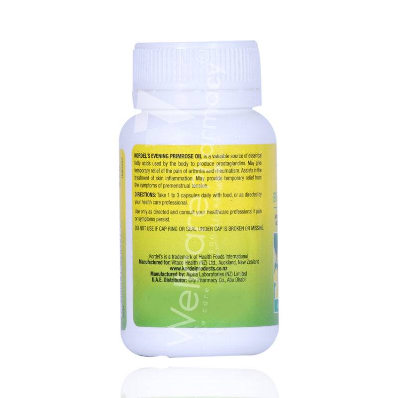 Kordel's Eve Primrose Oil Capsules 30'S - Wellcare Pharmacy