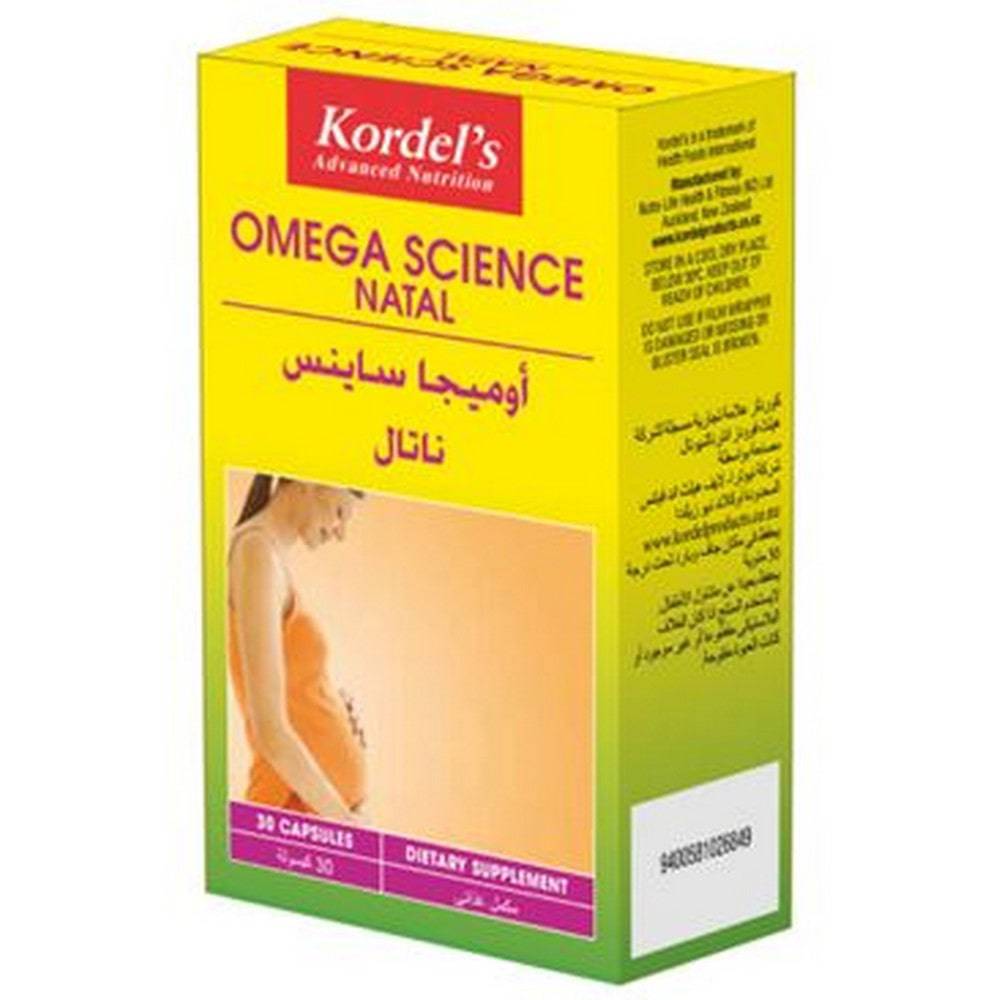Kordel's Omega Science Natal Capsules 30'S