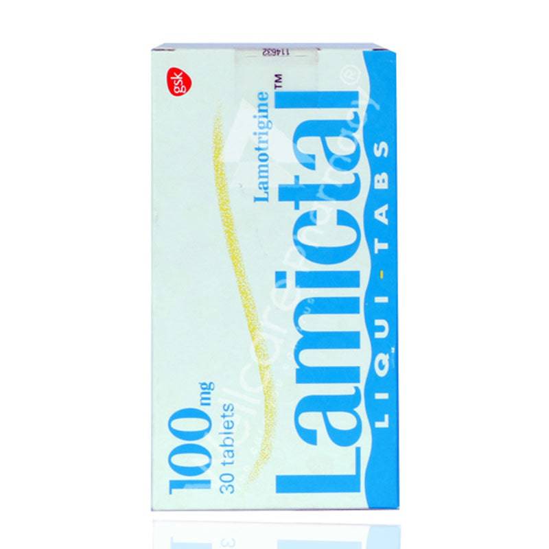 Lamictal Liqui Tablets 100Mg 30'S - Wellcare Pharmacy
