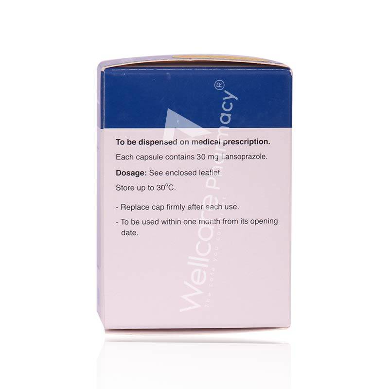 Lansazol 30Mg Cap 14'S - Wellcare Pharmacy