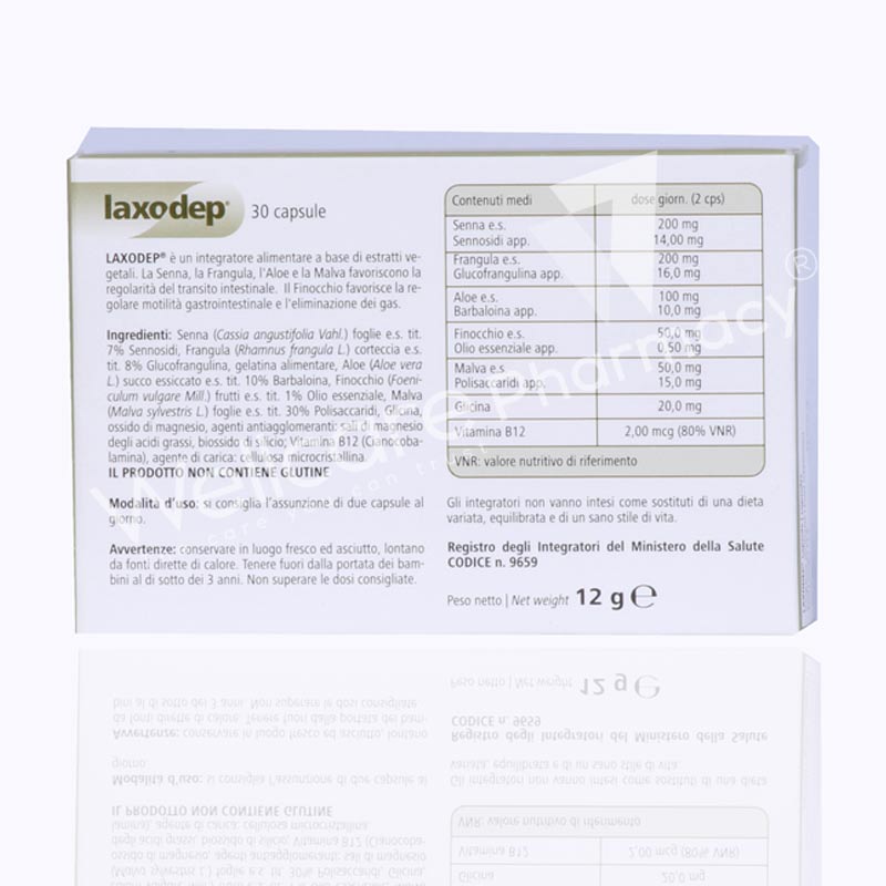 Laxodep Capsules 30'S