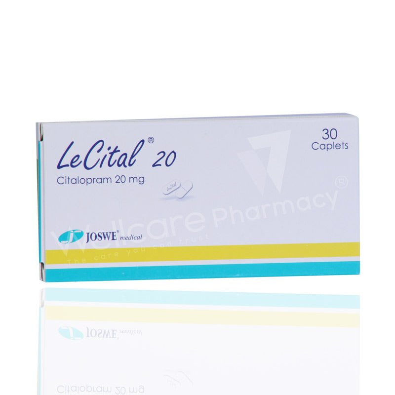 Lecital 20Mg Caplets 30'S