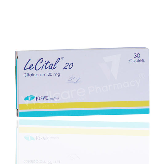 Lecital 20Mg Caplets 30'S