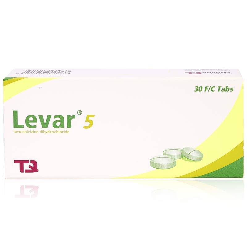 Levar 5Mg Tablets 30'S