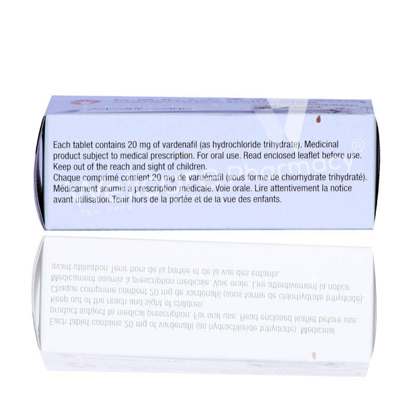 Levitra 20Mg Tablets 4'S - Wellcare Pharmacy