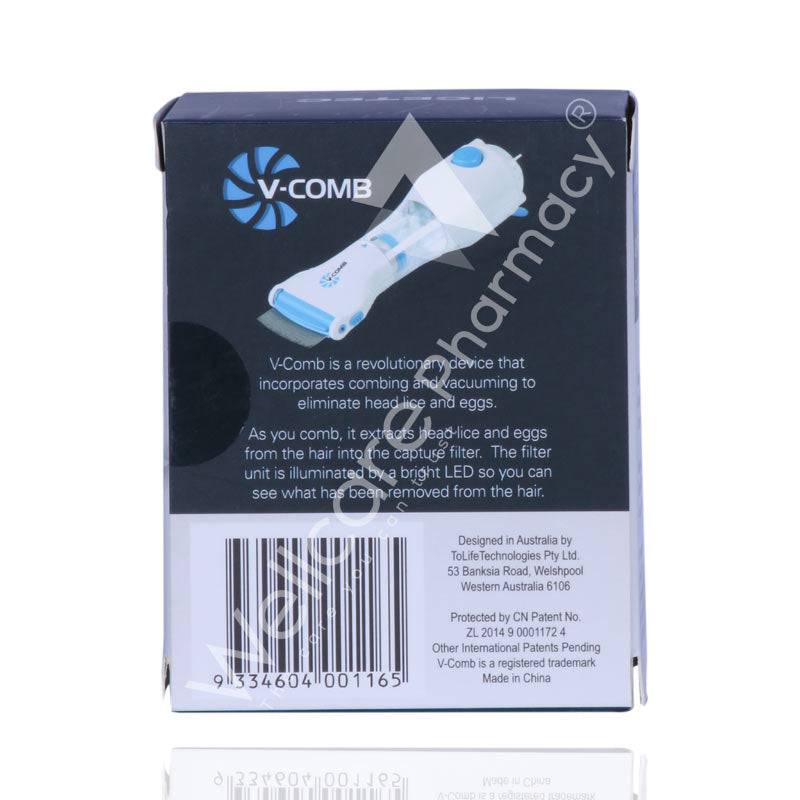 Licetec Vcomb Capture Filters 8'S - Wellcare Pharmacy